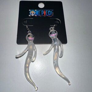 One Piece Perona's Ghost Drop Earrings Toei Animation NEW ! In Hand!